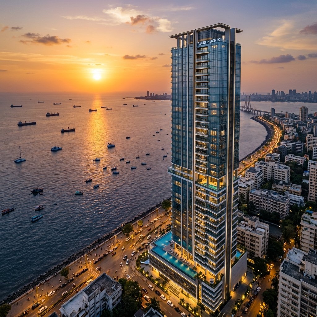 Sea View Apartment in Bandra